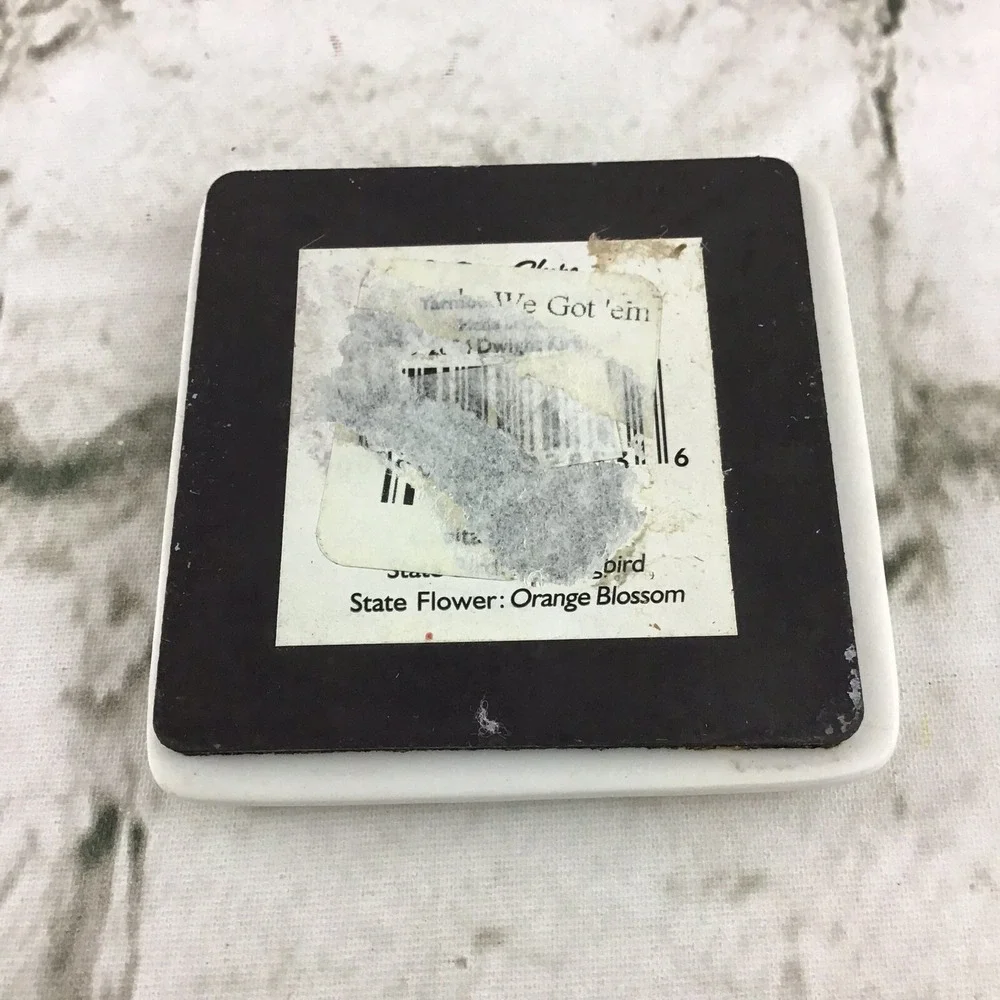Tallahassee‎ Florida Refrigerator Magnet Heavy Tile Travel Souvenir Collectible